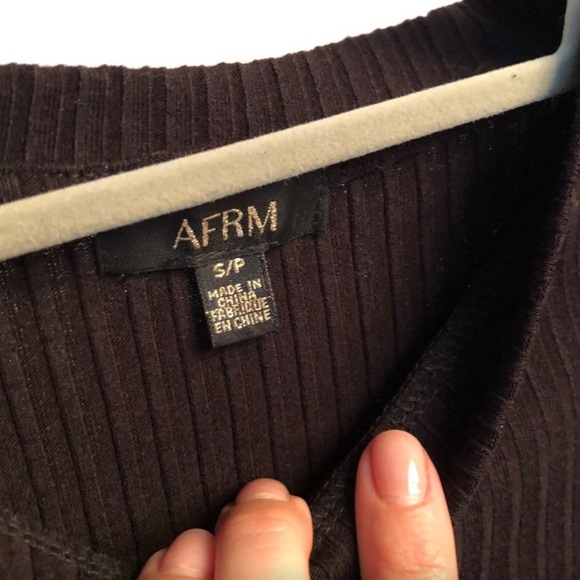 AFRM black crop top - Picture 3 of 3